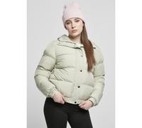 Urban Classics Hooded Puffer Jacket Green S Women