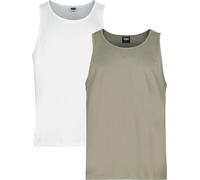 Urban Classics Jersey Vests (2-pack) Tank top olive S