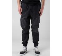 Urban Classics - Jogg Denim Black Washed - Pants - black - S - 100% Cotton,Cotton S