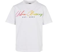 Urban Classics Jungen T-Shirt Boys Script Logo Tee