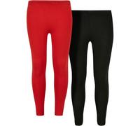 Urban Classics Kids Girls Jersey Leggings 2-Pack Kidswear Freizeithose Sporthose
