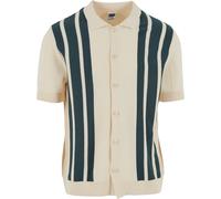 Urban Classics Knit Retro Shirt Men Casual Shirt Cotton 12gg Striped New