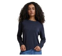 Women's round neck knitted jumper Urban Classics Bleu S