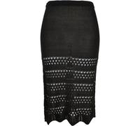 Skirt knit crochet 3/4 woman Urban Classics Noir S