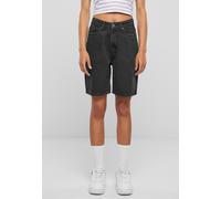 Urban Classics - Ladies 90‘s Bermuda Black Washed - Shorts - black - W29 - 100% Cotton W29