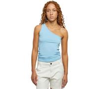 Urban Classics Ladies Asymmetric Top Ladies Tank Top Available in Many Sizes XS to 5XL, Baltic Blue, M