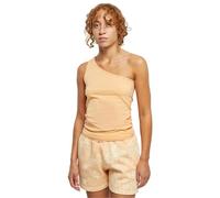Urban Classics Women's Ladies Asymmetric Top Cami Shirt, Pale Orange, XXL