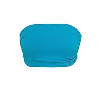 Urban Classics Ladies Bandeau Top Ladies Top Available in Many Sizes XS - XL, Blue (Turquoise 00217), S