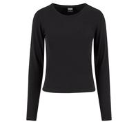 Urban Classics Ladies' Basic Super Slim Long-sleeved Top Long-sleeve Shirt black S