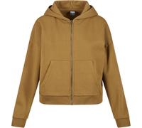 Urban Classics Ladies Boxy Zip Hoody Women Sweat Jacket Hoodie Zipper New