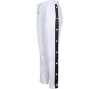 Urban Classics Ladies - Button Up Retro Track Pants white - XS