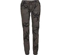 Urban Classics Women's Jogging Bottoms Sports Trousers, Multicoloured (Dark Camo 00784), S