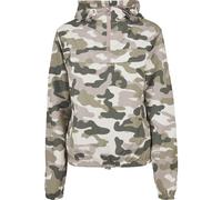 Urban Classics Ladies Camo Pull Over Jacket Windbreakers Transition Jackets