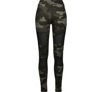 Urban Classics Ladies Camo Tech Mesh Leggings Leggings woodland black XXL