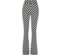 Urban Classics Ladies Checked Boot Cut Leggings