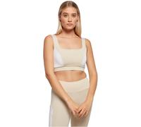 Urban Classics Ladies Color Block Bra Sports Bra Sport Top Slim Fit Jersey