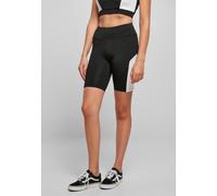 Urban Classics - Ladies Color Block Cycle Black/White - Shorts - black - M - 80% Polyester, 20% Elastane M