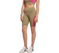 Urban Classics Ladies Color Block Cycle Shorts Sports Shorts