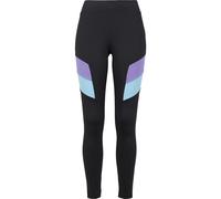 Urban Classics Ladies Color Block Leggings Sports Pants Slim Fit Stretch