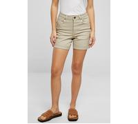 Urban Classics Ladies Colored Strech Denim Shorts Softseagrass size 34 | Shorts Outlet | Women | Blue 34