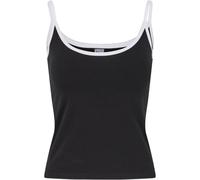 Urban Classics Ladies' Contrast Basic Top (2-pack) Top black white XS