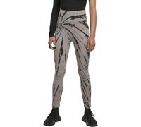 Urban Classics Ladies Cotton Tie Dye High Waist Leggings Stretch Batik Summer