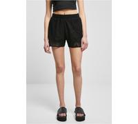 Urban Classics - Ladies Crochet Lace Resort Black - Shorts - black - S - 87% Cotton, 13% Polyamide S