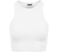 Urban Classics Ladies Cropped Rib Top Top white M