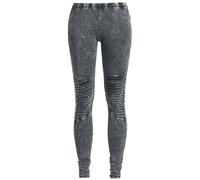 Urban Classics Denim Big Leggings Grey 3XL Woman