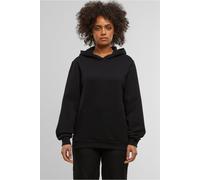 Urban Classics Ladies Essentials Loose Brushed Fleece Hoody Black size S | Sweaters Outlet | Women | Black S