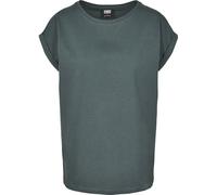 Urban Classics Ladies Extended Shoulder Tee T-shirt bottle green 5XL