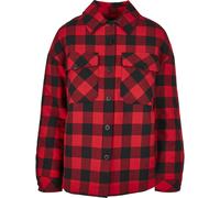 Urban Classics Ladies Flannel Padded Overshirt Shirt Checked Flannel Woman