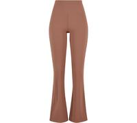 Urban Classics Ladies Flared Leggings Rib Trackies Yoga Pants Every Day New