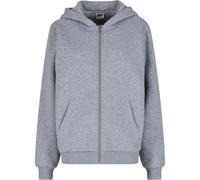Urban Classics Ladies Fluffy Zip Hoodie Fleece Jacket Regular Fit New