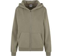 Urban Classics Ladies Fluffy Zip Hoody Women Sweat Jacket Fleece Comfortable New