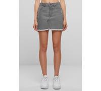 Urban Classics - Ladies Heavy Mini Denim New Grey Washed - Skirt - grey - W29 - 100% Cotton,Denim W29