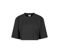 Urban Classics Ladies Heavy Organic Oversized Cropped T-shirt T-Shirt black XXL