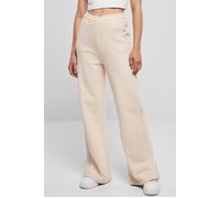 Urban Classics Ladies Heavy Terry Garment Dye Slit Pants Pink size L | Sweatpants Outlet | Women | Pink L