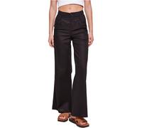 Urban Classics Ladies High Linen Mixed Wide Leg Pants