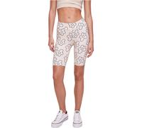 Urban Classics Ladies High Waist AOP Tech Cycle Shorts Bike Shorts Pattern