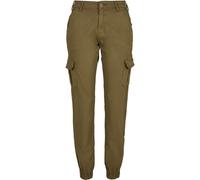 Urban Classics Ladies High Waist Cargo Pants Cargo Style High Cut