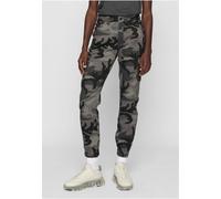 Urban Classics Ladies High Waist Camo Cargo Pants Cargo Trousers dark camo 29