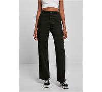 Urban Classics Ladies High Waist Straight Cargo Pants Women Loose Fit