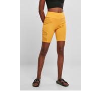 Urban Classics Women's Ladies High Waist Tech Mesh Cycle Shorts Yoga, magicmango, XS