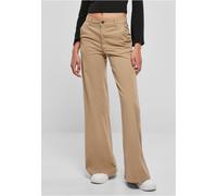 Urban Classics Ladies High Waist Wide Leg Chino Pants
