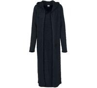 Urban Classics Ladies Hooded Feather Cardigan Cardigan black M