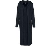 Urban Classics Ladies Hooded Feather Cardigan Cardigan black XL