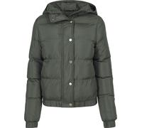 Urban Classics Ladies Hooded Puffer Jacket Mid-Season Jackets olive L