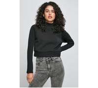 Urban Classics Ladies Interlock Short Turtleneck Crew Black size XL | Sweaters Outlet | Women | Black XL