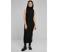Urban Classics - Ladies Knitted Eco Viscose Turtleneck Black - Dress - black - S - 52% Viscose, 28% Polyester, 20% Nylon,Knitwear S